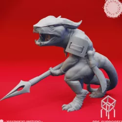 $2.99Kobold Spearman - Tabletop Miniature (Pre-Supported)