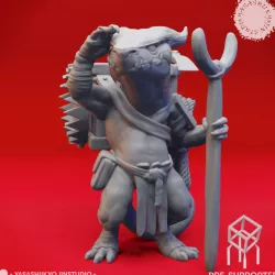 $2.99Kobold Trapper - Tabletop Miniature (Pre-Supported)