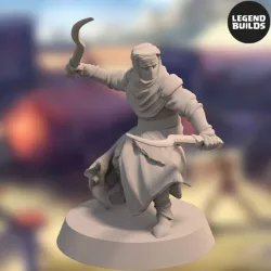$2.99Night’s Cult Captain – 3D printable miniature – STL file