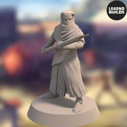 $2.99Night’s Cult Zealot with Spear Pose 2 – 3D printable miniature – STL file