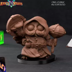 $2.99Owlkin Cleric Miniature - Pre-Supported
