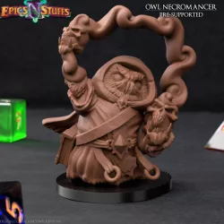 $2.99Owlkin Necromancer 1B Miniature - Pre-Supported