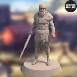 $2.99Pirates of Cyliria - Pose 1 – 3D printable miniature – STL file
