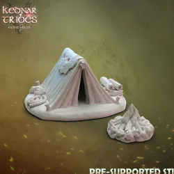 $2.99Survival tent & campfire