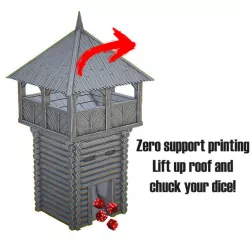 $2.99Viking village Tower (and Dice tower)