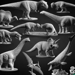 $20.00Dinosaur Bundle - Prehistoric Life Vol. 1