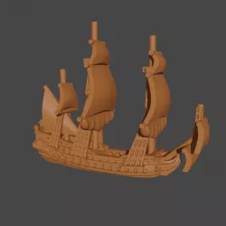 $24.991/2400Dutch Fleet Set (Anglo-Dutch Wars, 7 models) + Blender Customiser Files