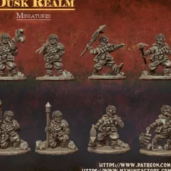 $24.99Thunder Breakers - Modular Halfling Warriors