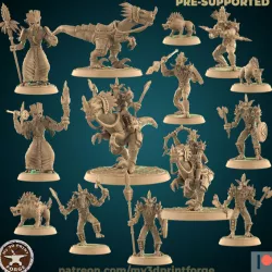 $29.00Trolls v1 BUNDLE (Unique pre-supported 12 models)