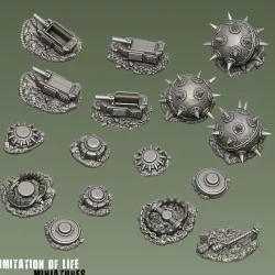 $3.00Booby traps & mines - Supportfree markers and counters