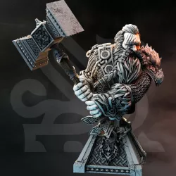 $3.00Elite Dwarf Barbarian BUST - Rend 'Madbeard' Mathias