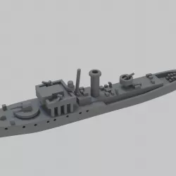 $3.00Flower Class Corvette