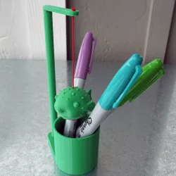 $3.00Puffer fish pen holder