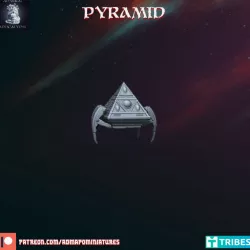 $3.00Scifi Pyramid (Pre-Supported)