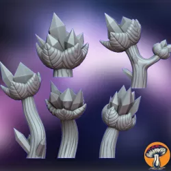 $3.5015. Alien Flora: Crystal Flowers