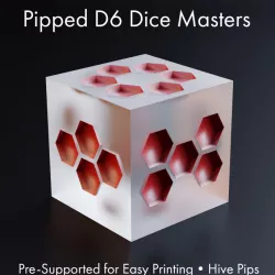 $3.50Dice Masters - Sharp-Edged Hive Pipped D6 - Pre-Supported