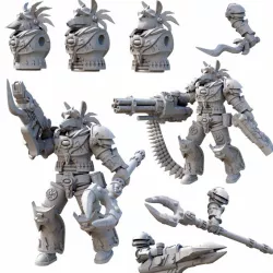 $3.75Jackal Sci Fi Terminators Multiple Bodies And Weapons Options | Wargame Miniatures