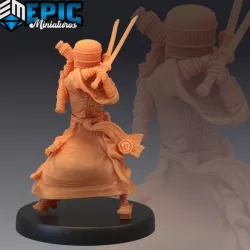 $3.90Basket Monk Defending / Katana Sword Master / Male Fighter / Japanese Dynasty