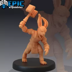$3.90Bunny Hammer / Rabbit Warrior / Rodent Soldier / Hare Army