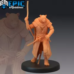 $3.90Catfolk Panther Pirate / Corsair Captain Master / Werejaguar Warrior / Male Were Puma
