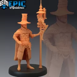 $3.90Gear Wizard Gabriel / Male Magician / Steampunk Tech Character