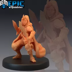 $3.90Halfling Rogue Dagger / Mysterious Half Gnome / Little Bandit