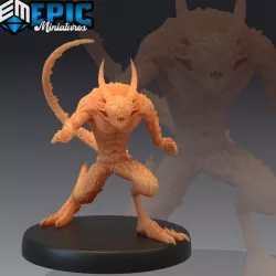 $3.90Quasit Attacking / Hell Warrior / Demon Spawn / Evil Minion / Abyss Encounter