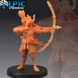 $3.90Undead Samurai Archer / Male Warrior Zombie / Japanese Dynasty / Bowmen Master