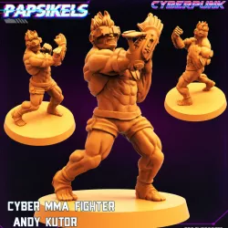 $3.99CYBER MMA FIGHTER ANDY KUTOR