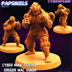 $3.99CYBER MMA FIGHTER GREGOR MAC KONOR