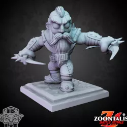 $3.99Dark Dwarf Rogue (pre-supported included)