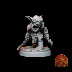 $4.00Cutter - Goblin Shadowdancer (Pumpkin head version)