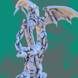 $4.00Ethereal Covenant: Ghost Dragon with Necroghost Mage