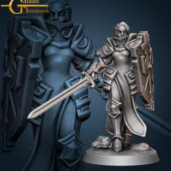 $4.00Female Knight 08 - Shield