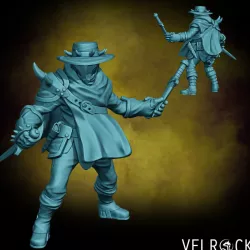 $4.00Male Bounty Hunter Rogue with Daggers (PRESUPPORTED)