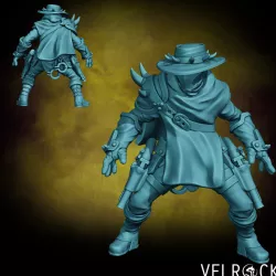 $4.00Male Bounty Hunter Rogue with Pistols (PRESUPPORTED)