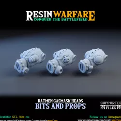 $4.00Ratmen Gasmask Heads