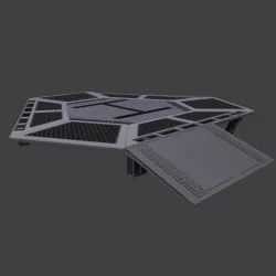 $4.00Sci-Fi Flat Airfield