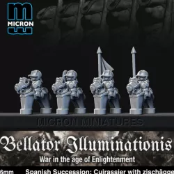 $4.00Spanish succession: Cuirassier with Zischagge