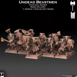 $4.00Undead Beastmen Chain Mail Axemen