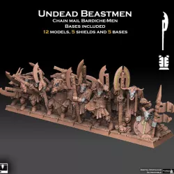 $4.00Undead Beastmen Chain Mail Bardiche Men
