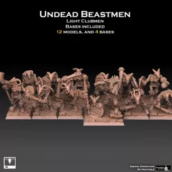 $4.00Undead Beastmen Light Club Men