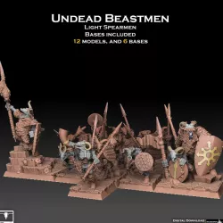 $4.00Undead Beastmen Light Spearmen