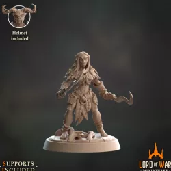 $4.00Warrior Forest Elf Modular 3 Modular (Presupported)