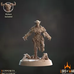$4.00Warrior Forest Elf Modular 4 (Presupported)
