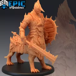 $4.90Centauroid Full Metal Demon / Hell Rider General / Armored Warrior / Evil Lord / Cavalry of the Abyss