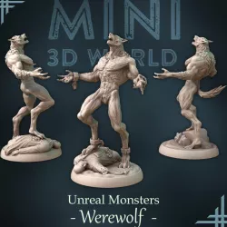 $4.90Werewolf | Unreal Monsters