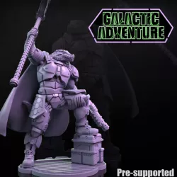 $4.95Saurian Order Captain (Hand Cannon and Energy Axe)