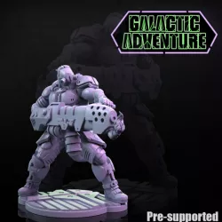 $4.95Saurian Order Soldier (Heavy Flamethrower)