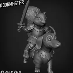 $4.99Dachshund Cavalry and Squirrel Rider 4